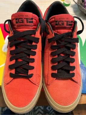 Nike SB GT Red Suede Skate Sneakers